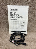 Tascam Portastudio DP-01FX/CD 8 Track Recorder Digital Mixer
