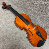 Violin Unlabeled 4/4 w/Case & Bow B