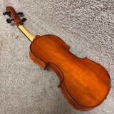 Violin Unlabeled 4/4 w/Case & Bow B