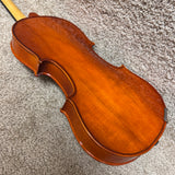 Violin Unlabeled 4/4 w/Case & Bow B