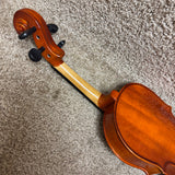 Violin Unlabeled 4/4 w/Case & Bow B