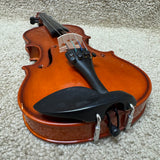 Unlabeled 1/8 Violin Flame Maple w/ Case & Bow