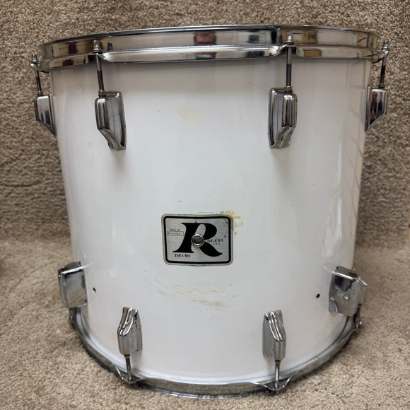 Rogers Big R 70s Floor Tom White 18x16