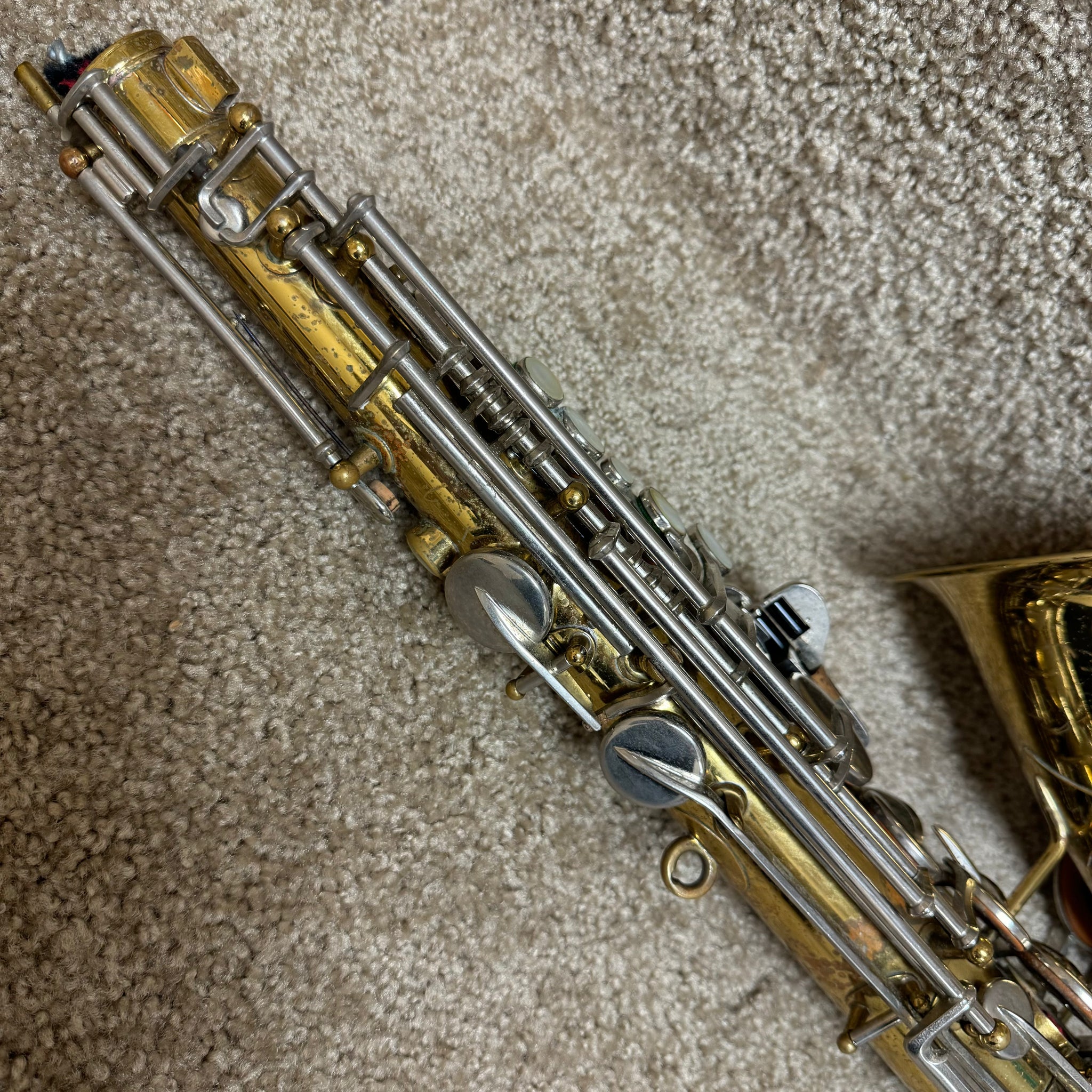 Silvertone Alto Saxophone AS IS Mountain Music