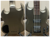 ESP LTD Viper-304 SG Bass Metallic Silver Flake