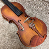 Unlabeled Violin w/ Case & Bow 4/4 E