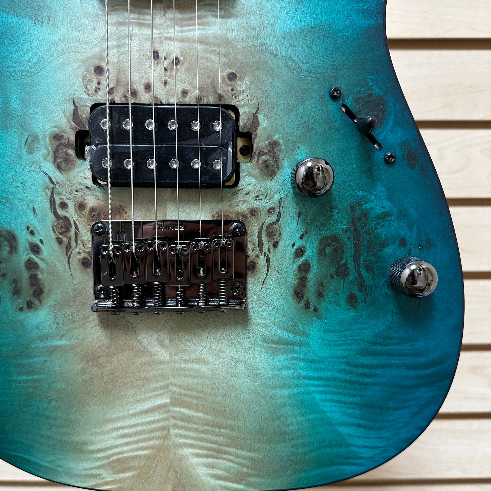 Ibanez RG421PB-CHF Electric Guitar Caribbean Shoreline Flat