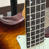 Samick Greg Bennett PJ Bass Quilt Top MIK Sunburst