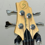 Samick Greg Bennett PJ Bass Quilt Top MIK Sunburst