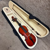 Klaus Mueller Prelude Violin 3/4 W/Case & Bow