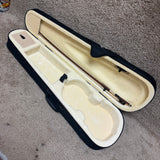 Klaus Mueller Prelude Violin 3/4 W/Case & Bow