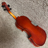 Klaus Mueller Prelude Violin 3/4 W/Case & Bow