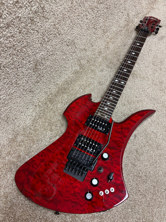 BC Rich STC Mockingbird Transparent Red MIK 2014