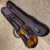 Unlabeled Violin 1/2 Outfit B