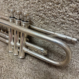 Besson The Stratford Trumpet Silver W/ Case & Mouthpiece