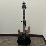 Schecter C-1 Standard Black Fade Burst Burl Left-Handed