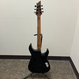Schecter C-1 Standard Black Fade Burst Burl Left-Handed