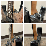 Schecter C-1 Standard Black Fade Burst Burl Left-Handed