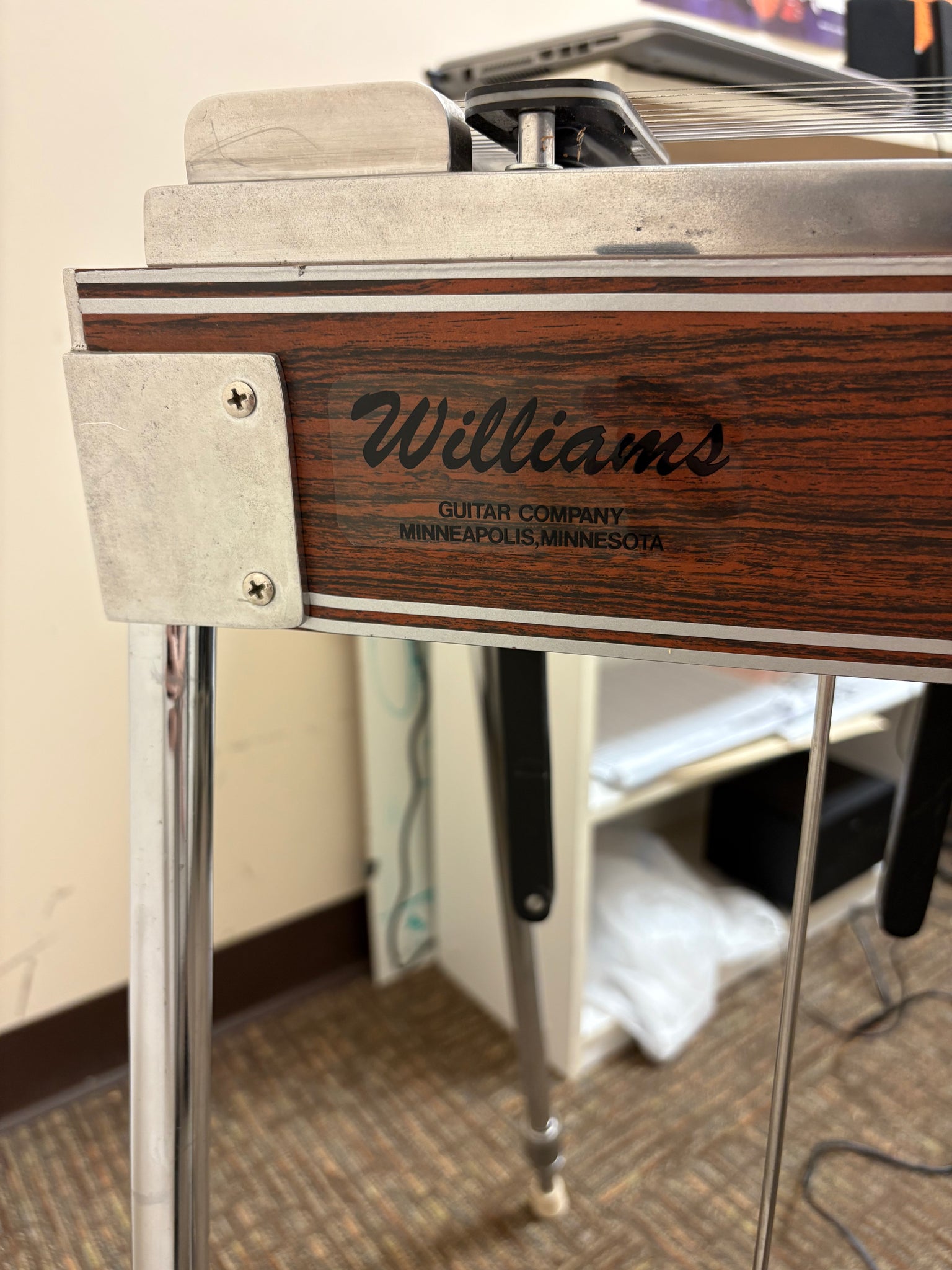 williams pedal steel Williams D-10 8x4 Bill Rudolph 8-Pedal Steel Guitar Serial #15 1980 – Mountain Music