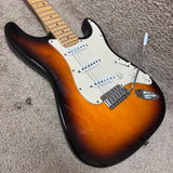 Fender American Standard Stratocaster Maple Fingerboard Brown Sunburst 1994 40th Anniversary w/ Tweed Case