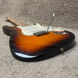 Fender American Standard Stratocaster Maple Fingerboard Brown Sunburst 1994 40th Anniversary w/ Tweed Case