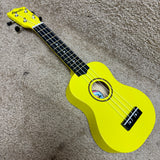 Amahi PNUKYW Soprano Ukulele Yellow w/ Bag