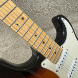 Fender American Standard Stratocaster Maple Fingerboard Brown Sunburst 1994 40th Anniversary w/ Tweed Case