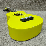 Amahi PNUKYW Soprano Ukulele Yellow w/ Bag