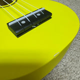 Amahi PNUKYW Soprano Ukulele Yellow w/ Bag