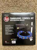 LP Tambourine / Cowbell Kit w/ Mounting Bracket