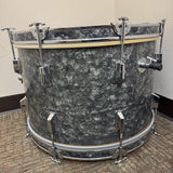 Reuther Bass Kick Drum 22x14 Grey Marine Pearl MIJ