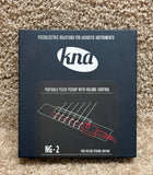 KNA NG-2 Detachable Portable Piezo Pickup w/ Volume Control Nylon String Guitar