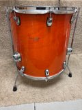 Basix Floor Tom 16x16 Orange Stain