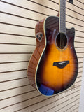 Yamaha FGC-TA BS TransAcoustic Cutaway Brown Sunburst