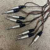 Used 6' Snake 16x8 1/4 to 1/4 Mono to Stereo