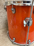 Basix Floor Tom 16x16 Orange Stain