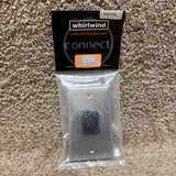Whirlwind WP1/1FW Wallplate 1 Gang