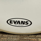 Evans USA 24" Resonant Coated White Bass Drum Head BD24RACW