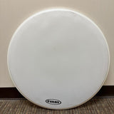 Evans USA 24" Resonant Coated White Bass Drum Head BD24RACW