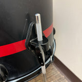 Gretsch Catalina Club Floor Tom 14x12 Black w/ Red Stripe