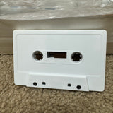 Blank Cassettes Lot of 63 62 Minute Tapes WTS PSII 62 White