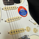 Fender Jeff Beck Stratocaster Olympic White w/ Deluxe Tweed Case