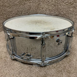 Premier Olympic Snare Chrome Over Steel 14x5.5