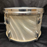 Gretsch 4415 Silver Satin Flame Tom 12x8 1967