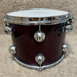 DW Collarlock Tom 12x9 Burgundy