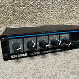 Shure SCM268 A 4-Channel Mic Microphone Mixer