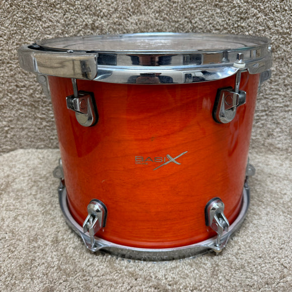 Basix Tom w/ Suspension Mount 12x10 Orange Stain