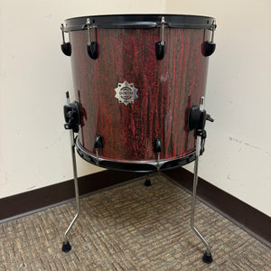 Dixon Demon Floor Tom 16x14 Red Plasma