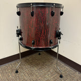 Dixon Demon Floor Tom 16x14 Red Plasma