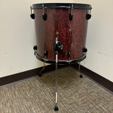 Dixon Demon Floor Tom 16x14 Red Plasma